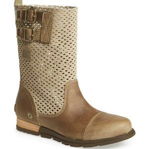 SOREL MAJOR Perforated Shaft Riding Boots NEW